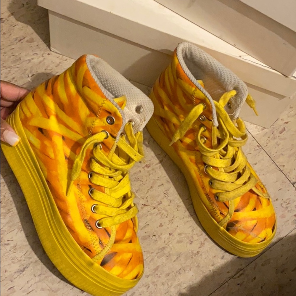 These Beautiful Jeffrey Campbell Fries Platforms